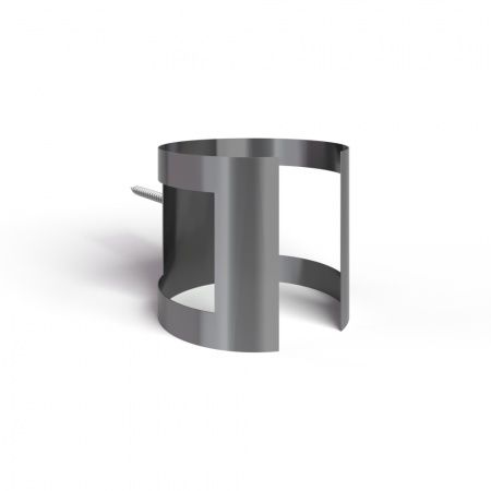 Держатель трубы D100 (на кирпич) RAL9005