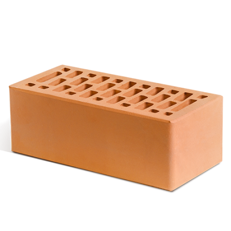 Маркинский кирпич лицевой 1.4НФ красный гладкая