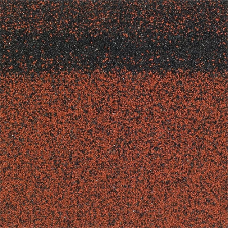 Коньково-карнизная черепица Технониколь Красный микс 5 м2