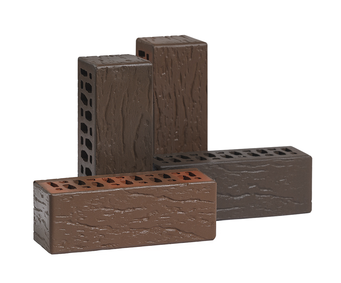 Кирпич лицевой Volgabrick Флеш Руст 0,9НФ 