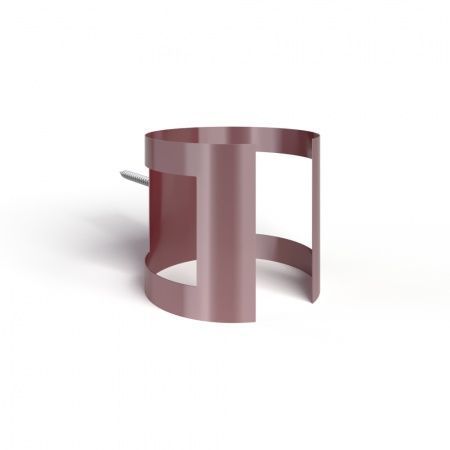 Держатель трубы D100 (на кирпич) RAL3005