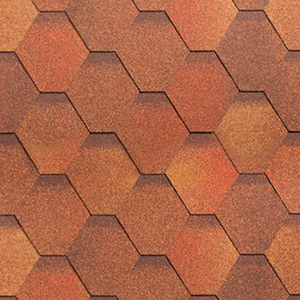 Гибкая черепица Технониколь Кадриль Яшма коричневый