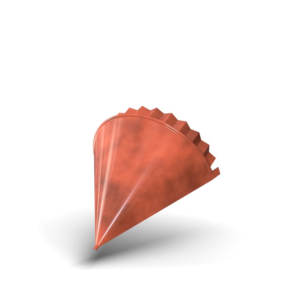 Заглушка конька круглого конусная