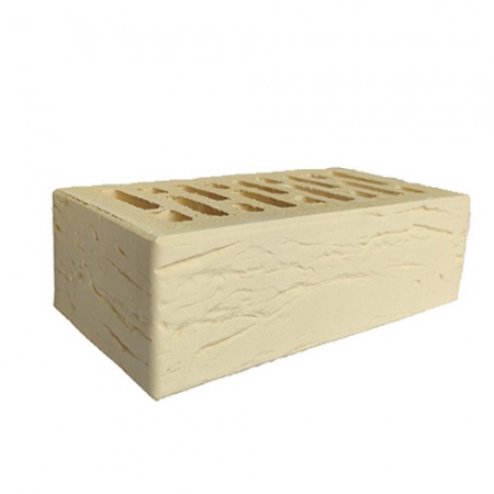 Кирпич лицевой Строма 1,4НФ слоновая кость рустик