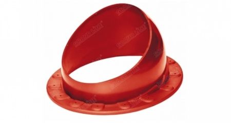 Проходный элемент Base-VT Seam 125/150 красный