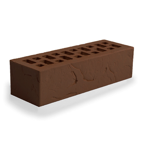 Саранский кирпич лицевой 0.7 НФ шоколад сланец