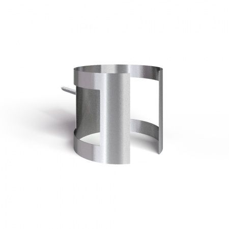 Держатель трубы D150 (саморез) оцинковка