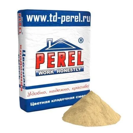 Смесь кладочная цветная Perel NL кремово-бежевый 0125 50 кг