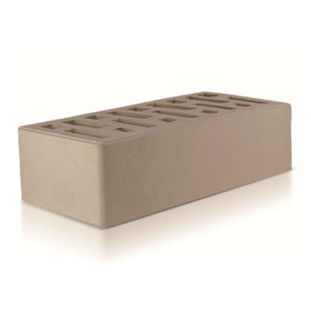 Кирпич лицевой Старый Оскол 1НФ серый гладкий