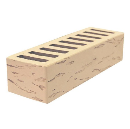 Кирпич лицевой Старый Оскол 0,7НФ слоновая кость рустик