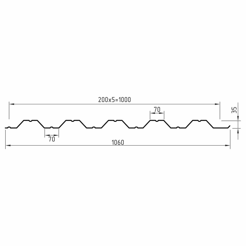 Профнастил НС-35