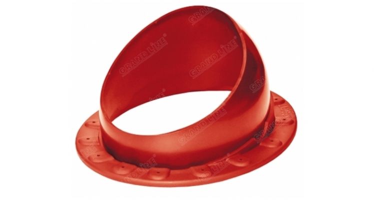 Проходный элемент Base-VT Seam 125/150 красный