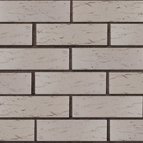 Кирпич ЛСР лицевой керамический пустотелый 1НФ светло-серый рустик