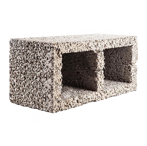 Блок керамзитобетонный 2-пустотный КСР-ПР-ПС-39-25-F50-700 Спектр Н