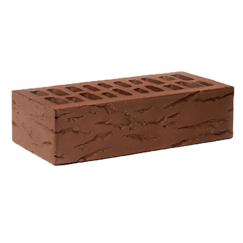 Ижевский кирпич лицевой 1НФ Брюгге Премиум (светлый шоколад) брик