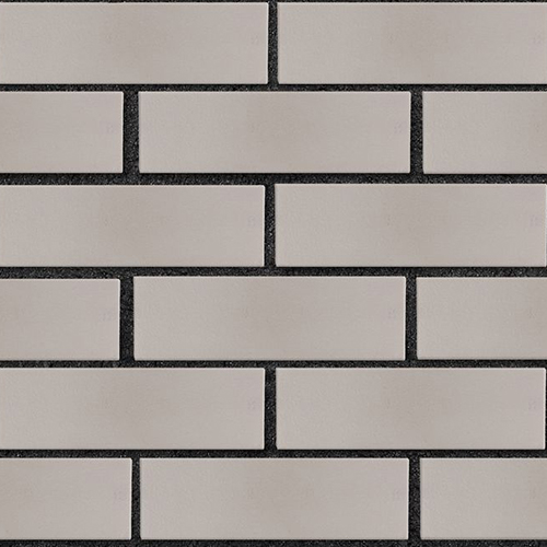 Кирпич ЛСР лицевой керамический пустотелый 1НФ светло-серый гладкий