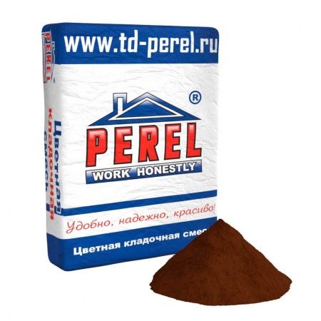 Смесь кладочная цветная Perel SL шоколадный 0055 50 кг