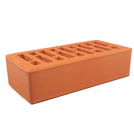 Кирпич лицевой Строма 1НФ красный гладкий