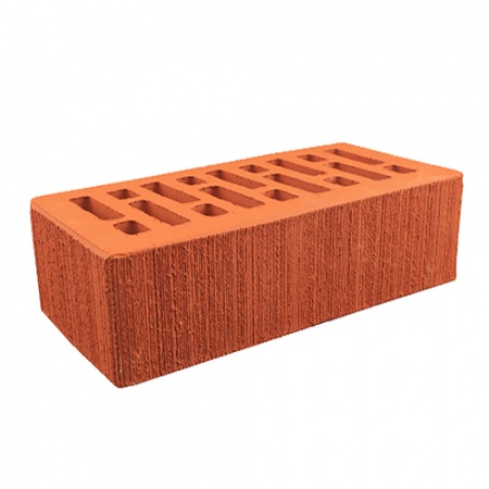 Кирпич лицевой Строма 1,4НФ красный бархат