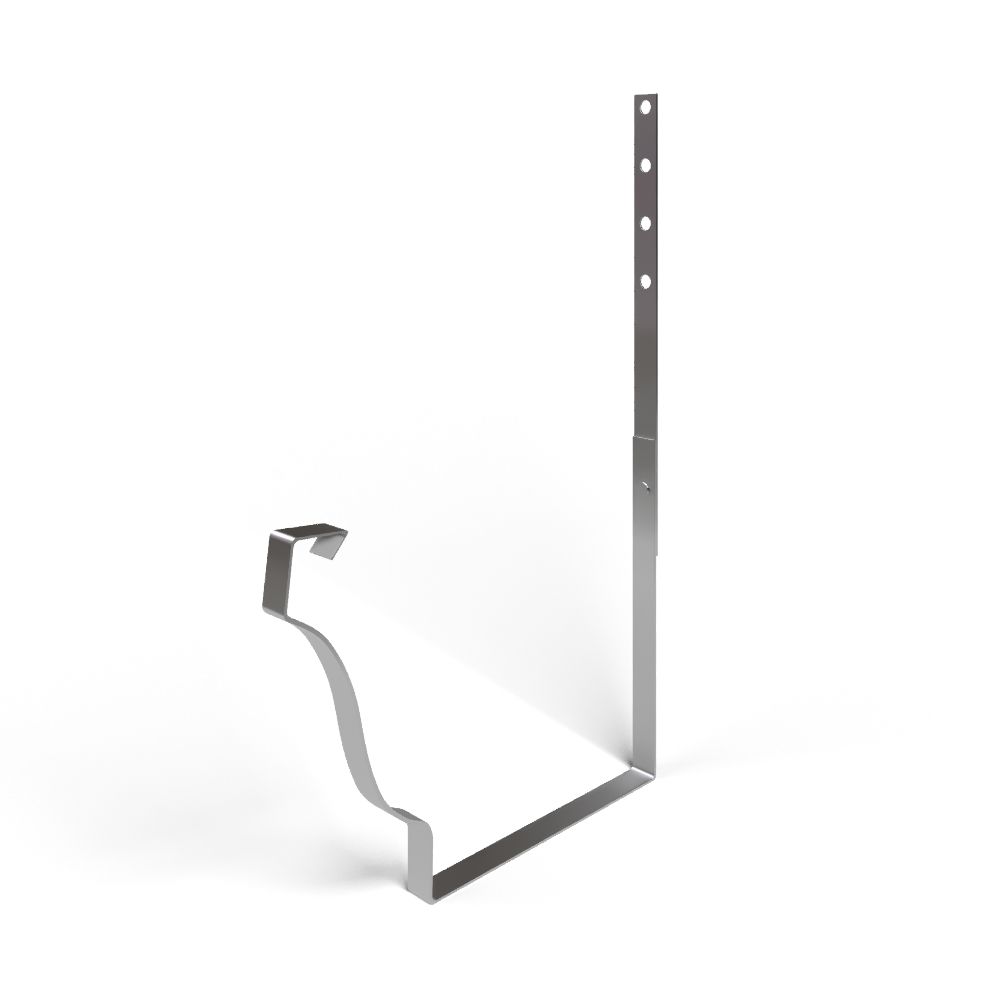 Держатель желоба 120х86х295 БЮДЖЕТ (3 мм) оцинковка