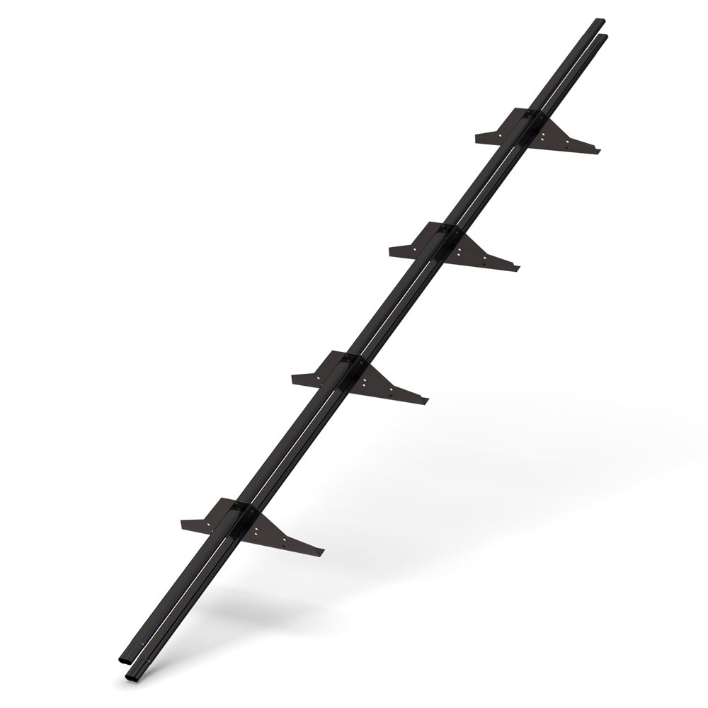Снегозадержатель трубчатый 3000 RAL9005