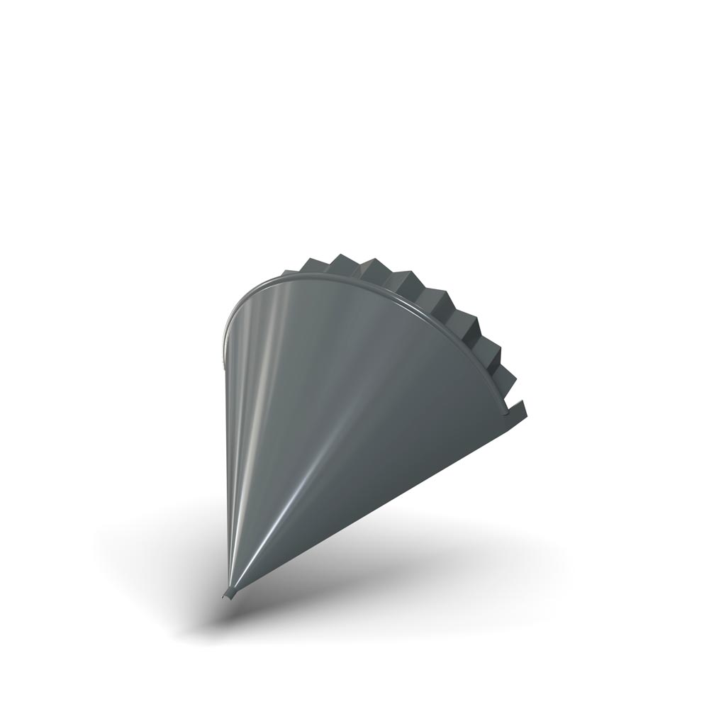 Заглушка конька круглого конусная