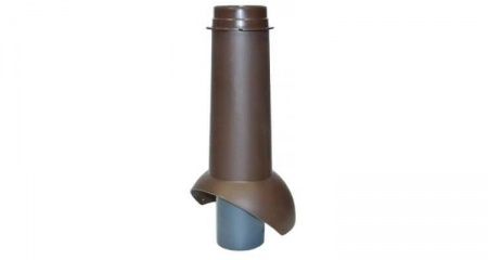 Выход канализации Pipe-VT 110 изолированный коричневый