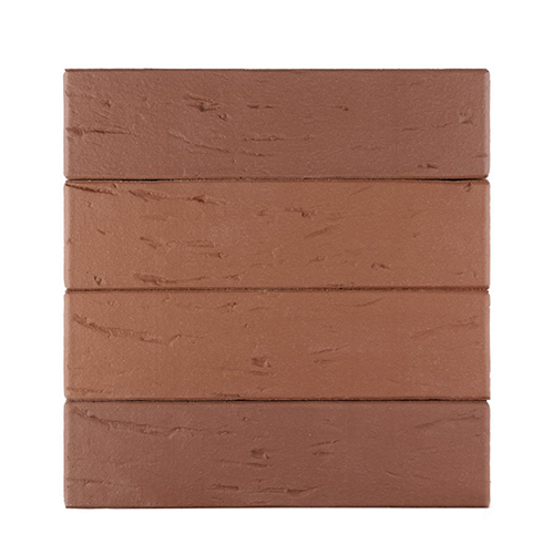 Кирпич ЛСР лицевой керамический пустотелый 1НФ коричневый рустик