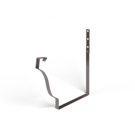 Держатель желоба карнизный 120х86х146 БЮДЖЕТ (3 мм) полиэстер RAL3005