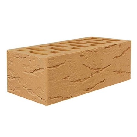 Кирпич лицевой Старый Оскол 1,4НФ солома рустик