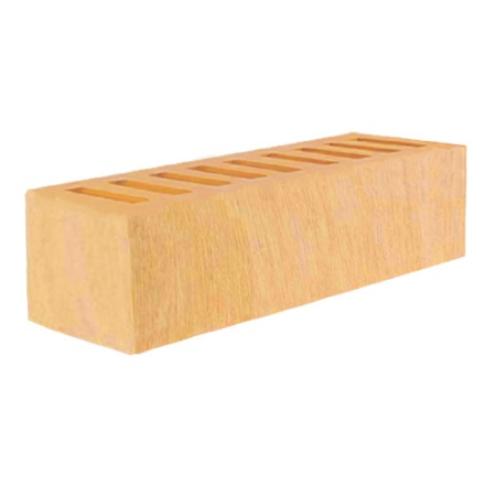 Кирпич лицевой Старый Оскол 0,7НФ солома бархат