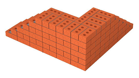 Алексеевский кирпич цокольный полнотелый